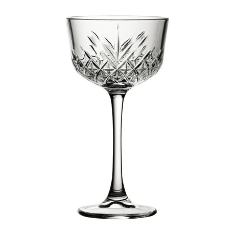 Pasabahce Timeless Vintage Nick & Nora Glasses 160ml (24 Pack)