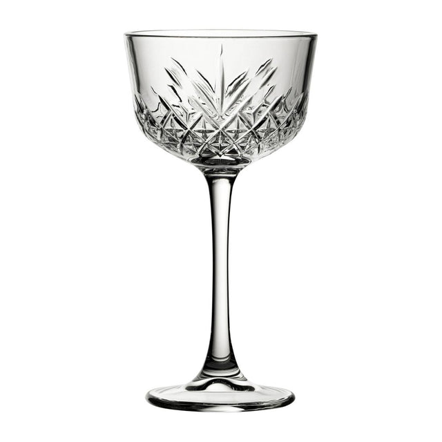Pasabahce Timeless Vintage Nick & Nora Glasses 160ml (24 Pack)