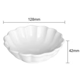 Olympia Bloom Scalloped Small Bowls White 130mm (6 Pack)