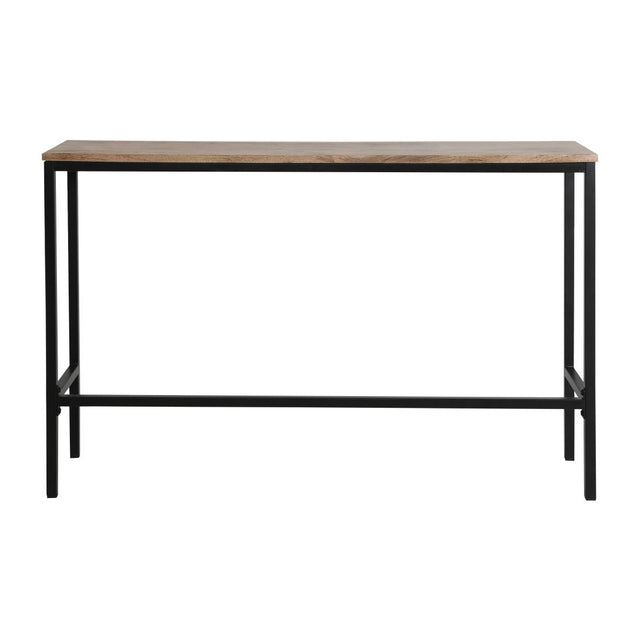 Bolero Jackson Mango Wood Console Bar Table