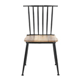Bolero Alma Slatted Back Chairs (2 Pack)