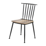Bolero Alma Slatted Back Chairs (2 Pack)