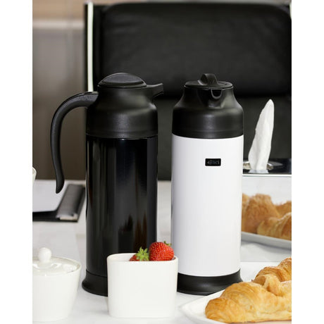 Elia Shatterproof Stainless Steel Vacuum Jug Black 1Ltr