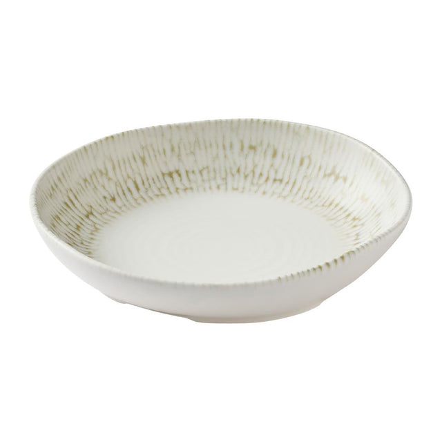 Churchill Cascade Natural Organic Deep Bowls Taupe 215mm (6 Pack)