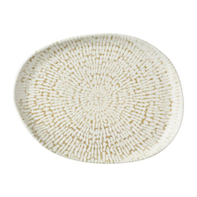 Churchill Cascade Natural Oblong Plates Taupe 260x200mm (6 Pack)