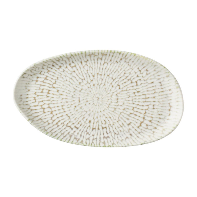 Churchill Cascade Natural Oblong Plates Taupe 260x150mm (6 Pack)