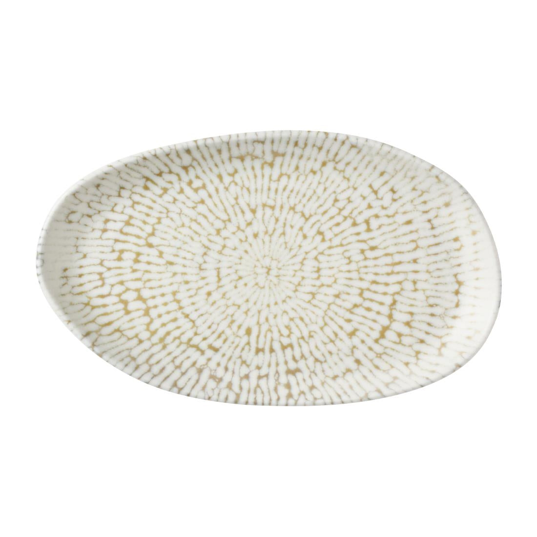 Churchill Cascade Natural Oblong Plates Taupe 220x130mm (6 Pack)