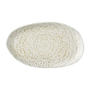 Churchill Cascade Natural Oblong Plates Taupe 220x130mm (6 Pack)