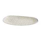 Churchill Cascade Opal Organic Oblong Plates Taupe 260x150mm (12 Pack)
