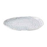 Churchill Cascade Natural Oblong Plates Indigo 260x200mm (6 Pack)