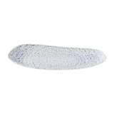Churchill Cascade Opal Oblong Plates Indigo 300x150mm (12 Pack)