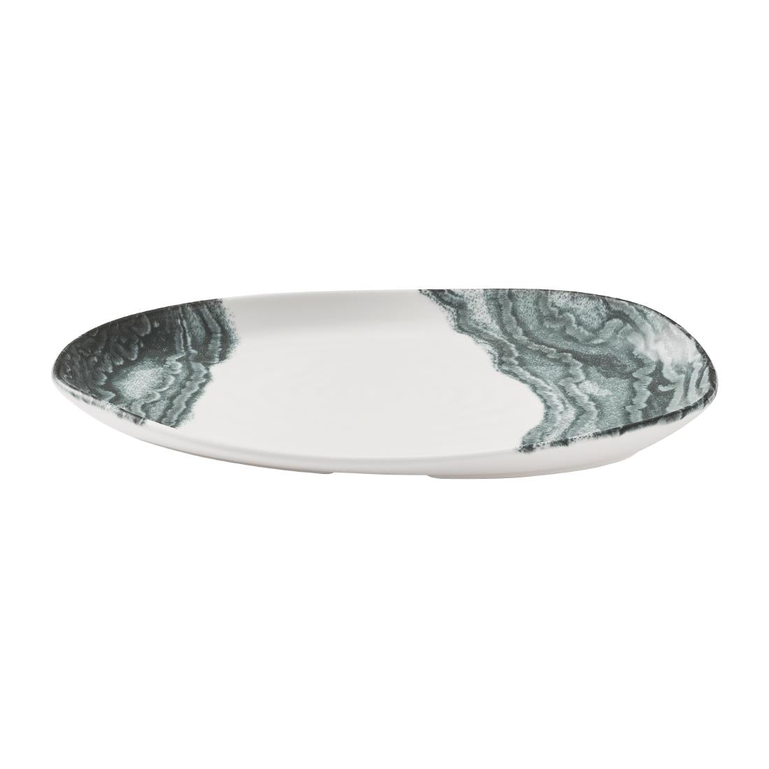 Churchill Tide Organic Platters Black 260x150mm (6 Pack)