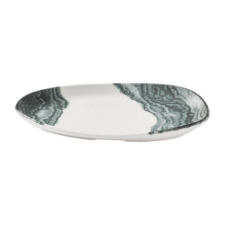 Churchill Tide Organic Platters Black 220x130mm (6 Pack)