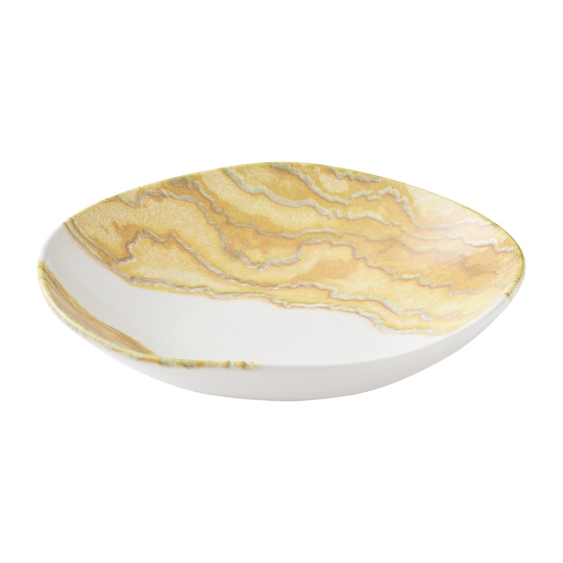 Churchill Tide Organic Coupe Bowls Gold 250mm (6 Pack)