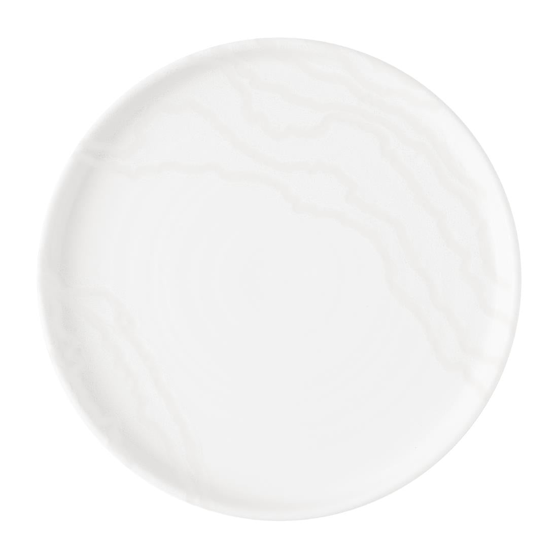 Churchill Tide Walled Plates White 260mm (6 Pack)