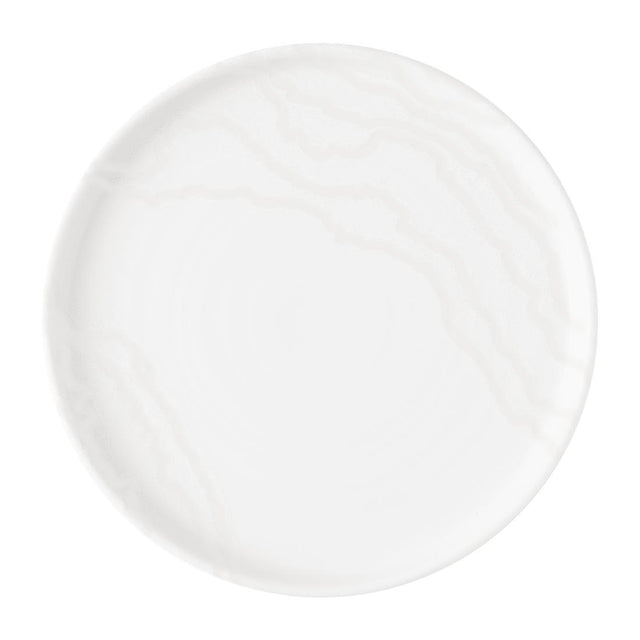 Churchill Tide Walled Plates White 260mm (6 Pack)