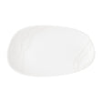 Churchill Tide Organic Oblong Plates White Opal 220x130mm (12 Pack)