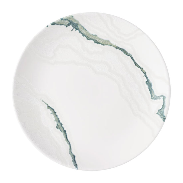 Churchill Tide Coupe Plates Green 217mm (12 Pack)