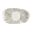 Churchill Lyra Organic Oblong Plates Pink Opal 260x150mm (12 Pack)