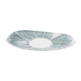 Churchill Lyra Organic Oblong Plates Blue Opal 220x130mm (12 Pack)
