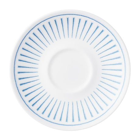 Churchill Era Cappuccino Saucers Blue 156mm (12 Pack)