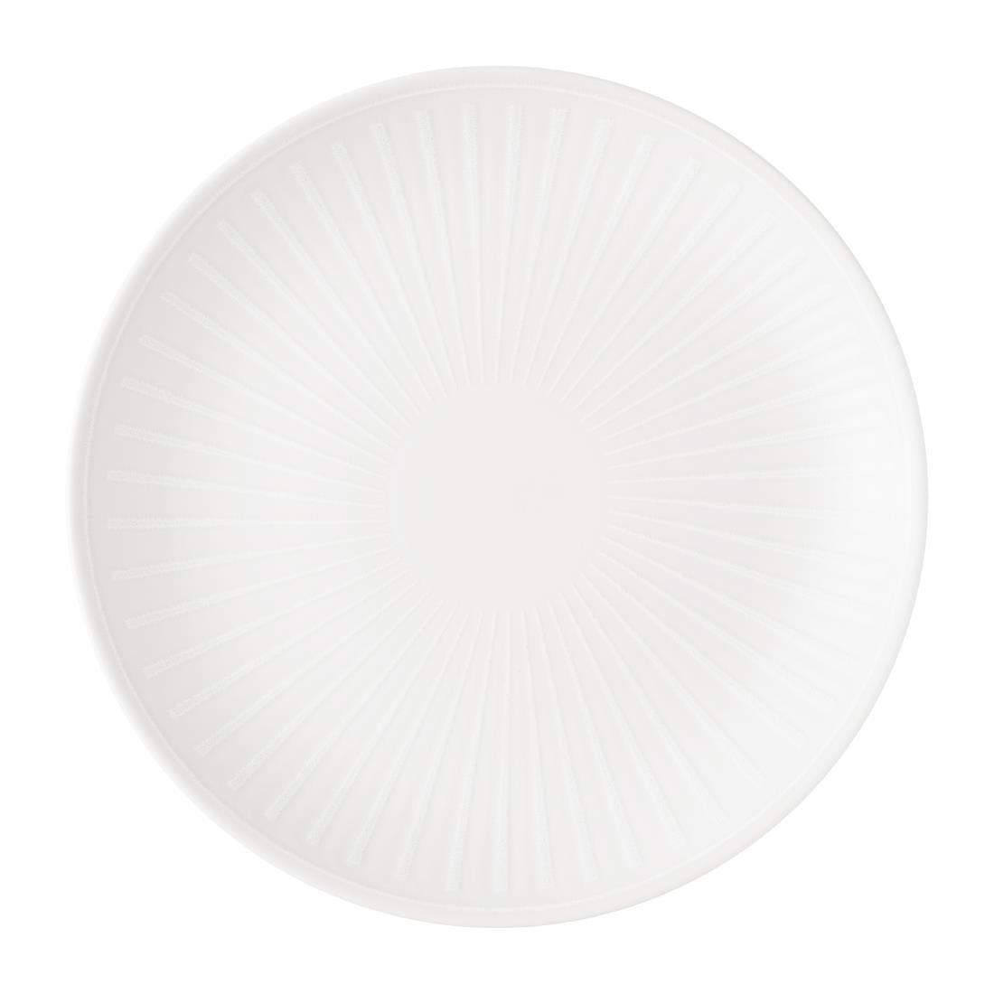 Churchill Era Coupe Plates White 217mm (12 Pack)