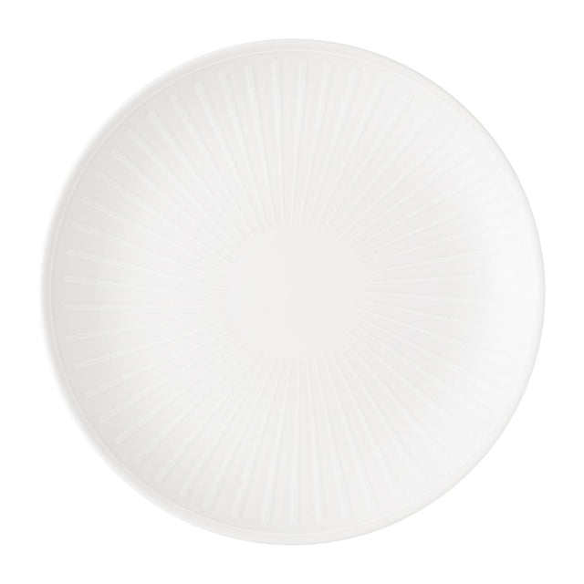 Churchill Era Coupe Plates White 217mm (12 Pack)