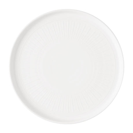 Churchill Era Walled Plates White 260mm (6 Pack)