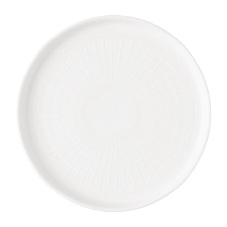 Churchill Era Walled Plates White 210mm (6 Pack)