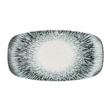 Churchill Inked Lumé Oblong Platters Black 355x189mm (6 Pack)