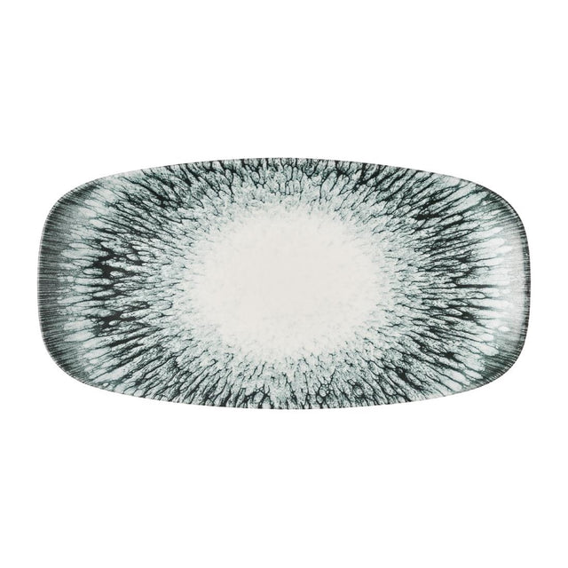 Churchill Inked Lumé Oblong Platters Black 298x153mm (12 Pack)