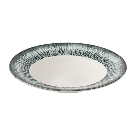 Churchill Inked Lumé Wide Rim Bowls Black 288mm (12 Pack)