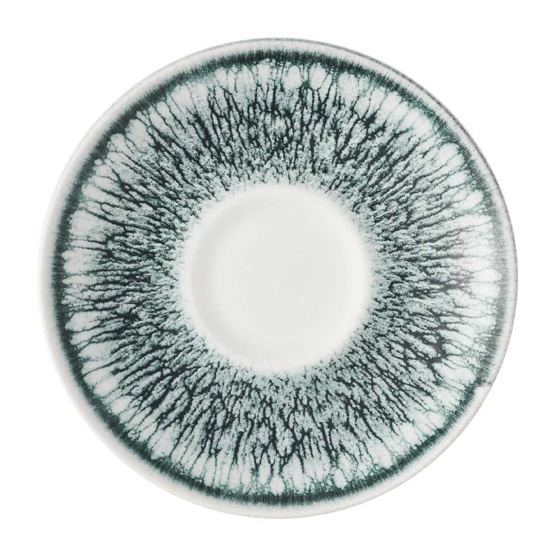 Churchill Inked Lumé Saucers Black 118mm (12 Pack)