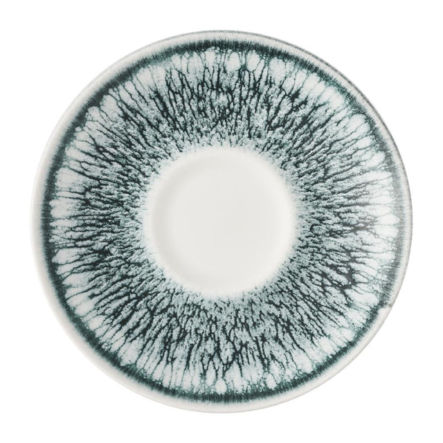 Churchill Inked Lumé Saucers Black 118mm (12 Pack)