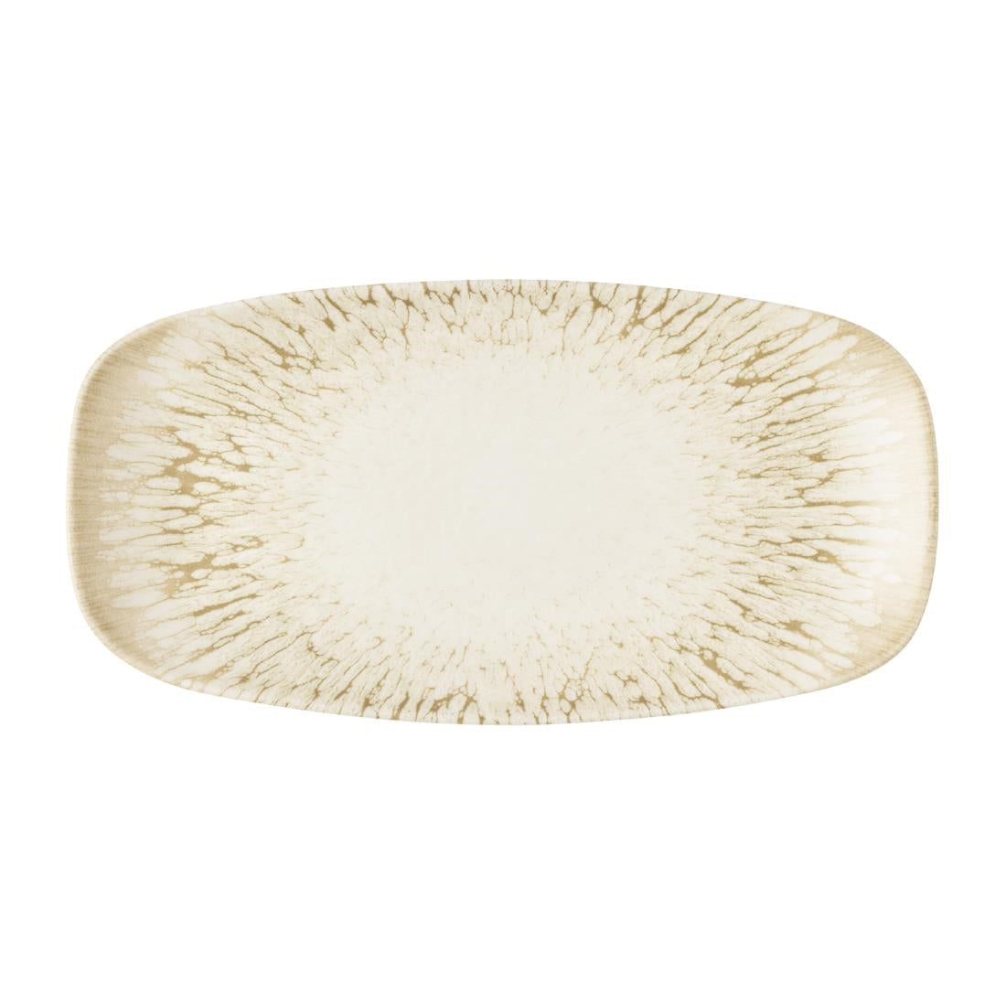 Churchill Inked Lumé Oblong Platters Natural 298x153mm (12 Pack)