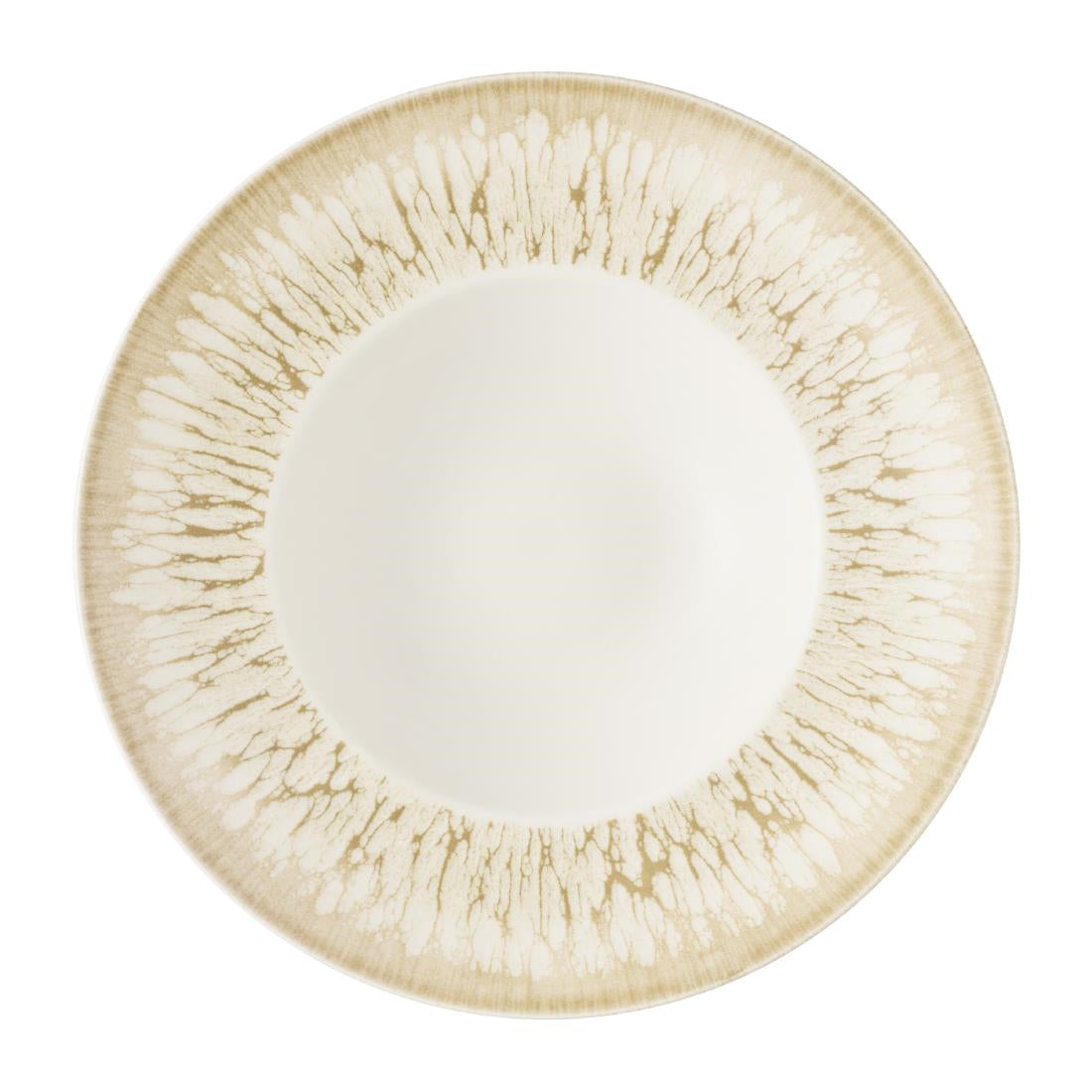 Churchill Inked Lumé Wide Rim Bowls Natural 240mm (12 Pack)
