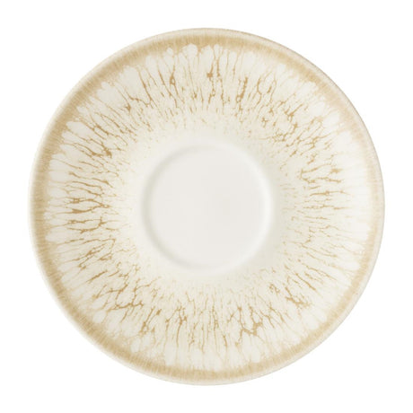 Churchill Inked Lumé Saucers Natural 156mm (12 Pack)