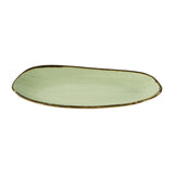 Churchill Stonecast Opal Oblong Plates Sage Green 260x150mm (12 Pack)
