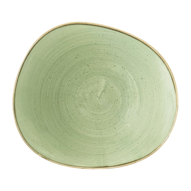 Churchill Stonecast Opal Organic Bowls Sage Green 250mm (12 Pack)