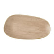 Churchill Stonecast Opal Oblong Plates Truffle 350x185mm (6 Pack)