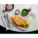 Churchill Opal Platters White 260x150mm (12 Pack)