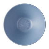 Churchill Emerge Melamine Medium Rippled Bowls Oslo Blue 227mm (6 Pack)