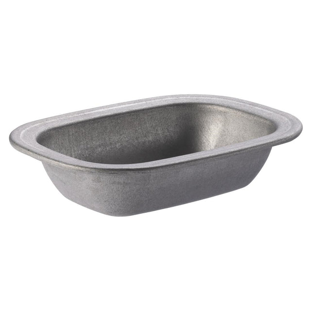 Utopia Vintage Steel Pie Dishes 180x135mm (6 Pack)