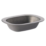 Utopia Vintage Steel Pie Dishes 160x120mm (6 Pack)