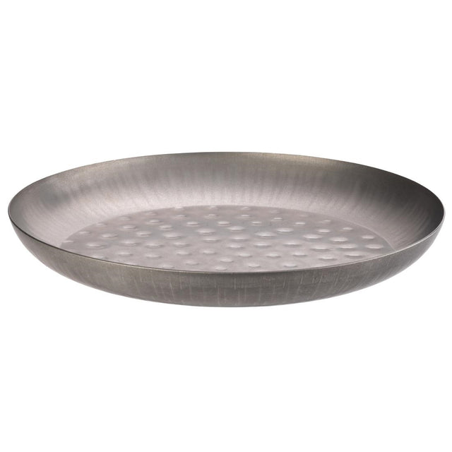 Utopia Seafood Tower Serving Bowl Vintage Steel 350mm