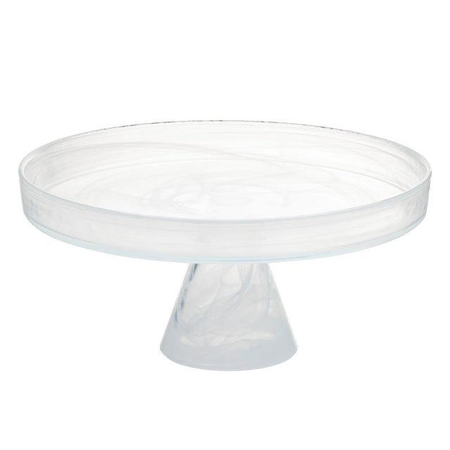 Utopia Asos Footed Plates White 280x130mm