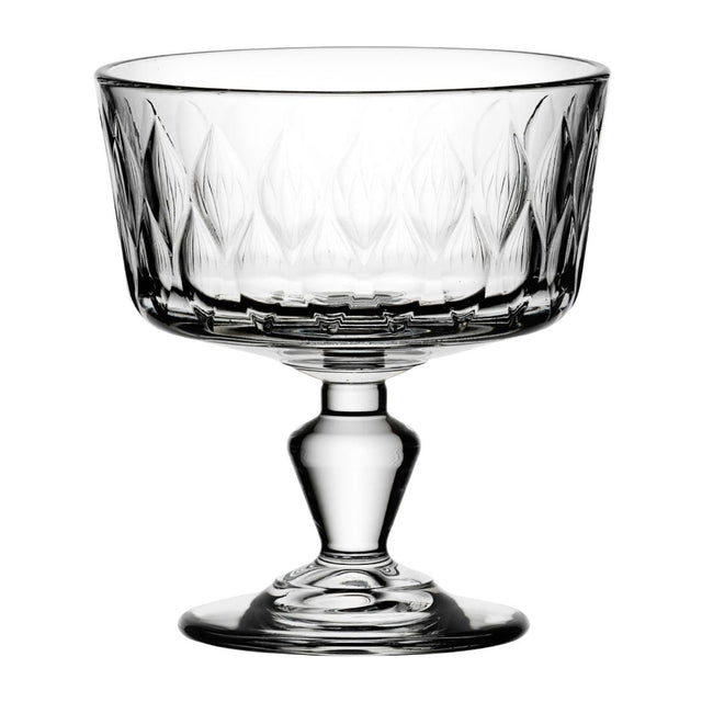 Pasabahce Leafy Ice Cream Glasses 240ml (24 Pack)