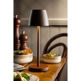 Utopia Mini Montserrat LED Cordless Table Lamps Cocoa 260mm (6 Pack)