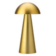 Utopia Grenada LED Cordless Table Lamps Gold 225mm (6 Pack)