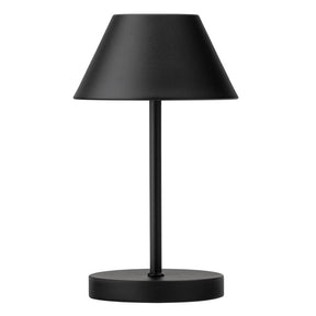 Utopia Bonaire LED Cordless Table Lamps Black 190mm (6 Pack)